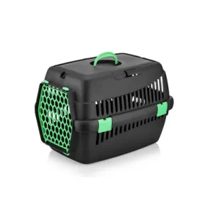 Paws & Whiskers Transporter за мачки 5096-S-4, Црно-зелен