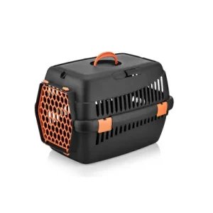 Paws & Whiskers Transporter за мачки 5096-S-5, Црно-портокалов