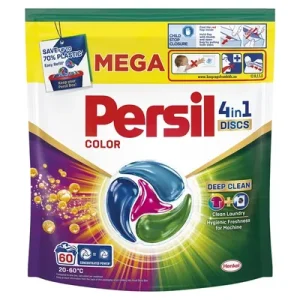 PERSIL 4во1 Power Дискови за перење на шарени алишта 60 пар