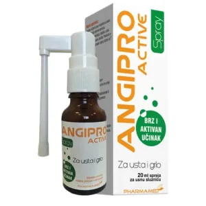 PHARMAMED Angipro active spray ангипро актив спреј, 20 ml