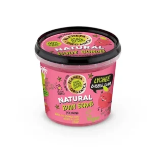 PLANETA OR Skin super good lychee bubble gum пилинг за тело – 360 мл.