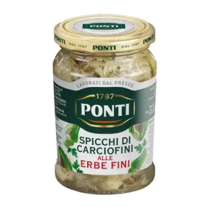 Ponti Артичоки во масло и зачини 280гр
