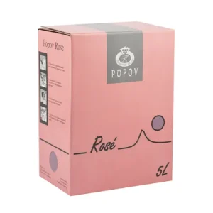 POPOV Розе вино bag in box 5л.