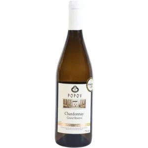 POPOV Суво бело вино Chardonnay grand reserve 0.75L