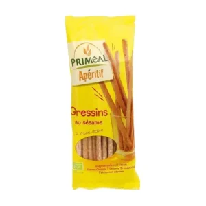 Primeal Органски грисини со сусам 120гр