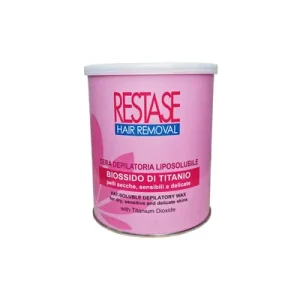 RESTASE Липосолубилен восок за депилација со Titanium Dioxide – 800ml