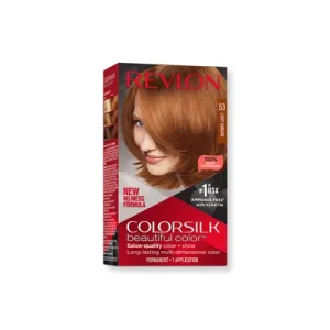 REVLON ColorSilk Beautiful ColorTM Боја за Коса Light Auburn 53