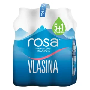 Rosa Негазирана вода 6х1,5л пакет