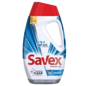 Savex 2in1 White Течен детергент 0,96л