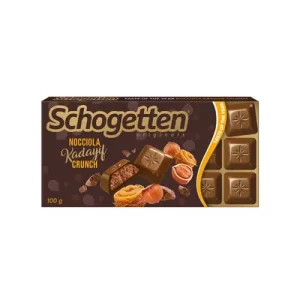Schogetten Nocciola Чоколадо со крем од лешник и кадаиф 100гр