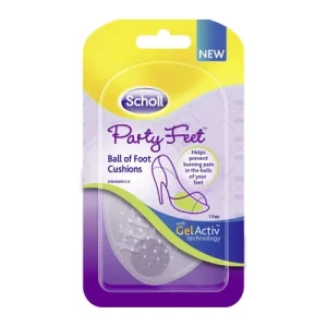 Scholl Party Feet Ултра тенки силиконски перничиња за стапала