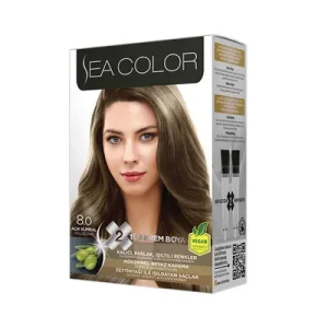 SEA COLOR Боја за коса 8.0 Light Blonde