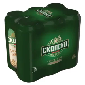 Сет Пиво Скопско 0.5л 6/1