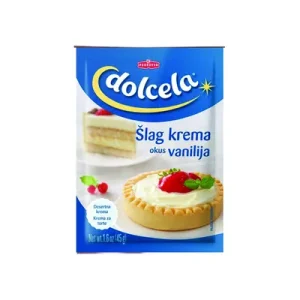 Шлаг крем Dolcela 45гр Ванила