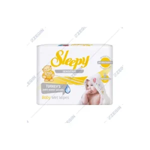 Sleepy Sensitive Влажни марамчиња 3х50/1