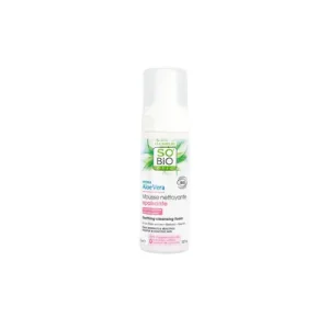 SO’BiO étic Hydra aloe vera хипоалергенска пена за чистење на лице – 150 мл.