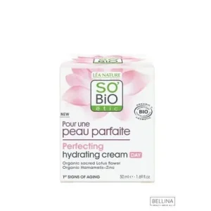 SO’BiO étic Peau parfaite хидратантна дневна крема за лице од индиски лотос – 50 мл.