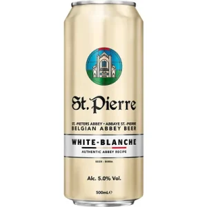 St. Pierre White 5.0% Белгиско пиво (лименка) 500мл