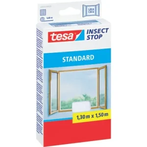 TESA Мрежа, За Прозорци, 1.2*1.5м, Insect Stop, 55672-00020-02, Бела
