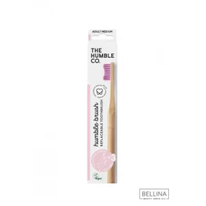 THE HUMBLE Humble brush replacable medium виолетова четка за заби за возрасни – x3