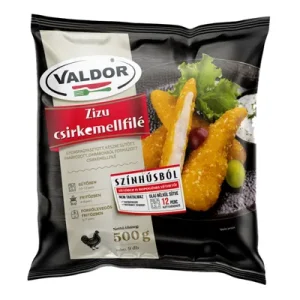 Valdor Zizu Панирани пилешки филети 500гр (Замрзнато)