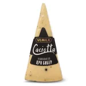 Vemilk Caciotta Кашкавал со црн бибер 195гр