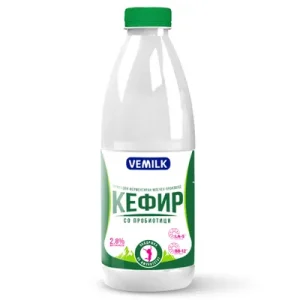 Vemilk Кефир со пробиотици 2.8% 1кг