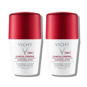 VICHY CLINICAL CONTROL 96H 2X50ml 1+1 GRATIS