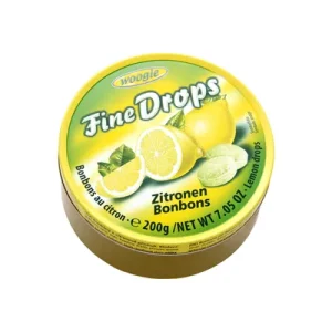 WOOGIE Бонбони со вкус на лимон Fine Drops
