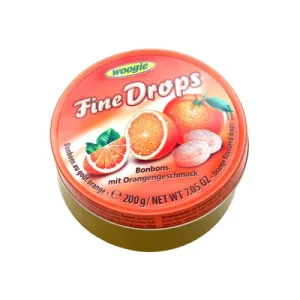 WOOGIE Бонбони со вкус на портокал Fine Drops
