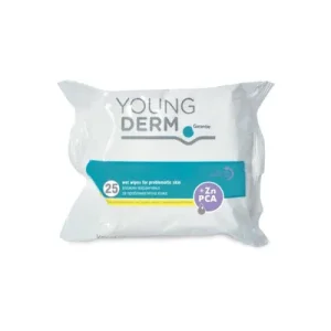 Young Derm Влажни марамчиња за проблематична кожа 25/1